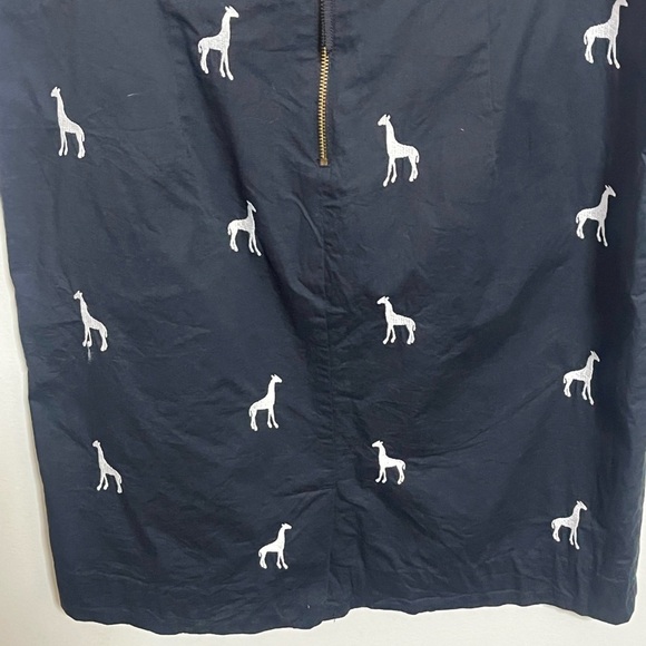 LeifNotes Giraffe Embroidered Skirt Sz 12 - Picture 7 of 9